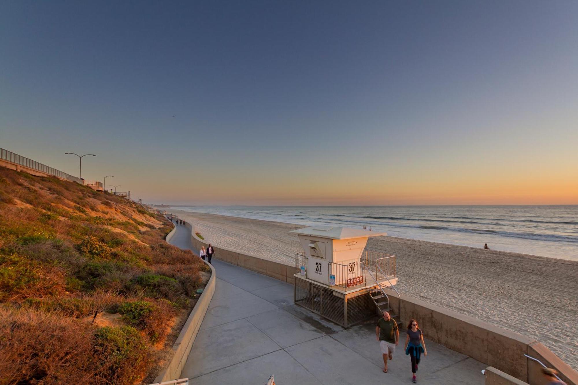 90 Walk Score - Steps To Beach & Dining - Reserved Parking Apartment Carlsbad Luaran gambar